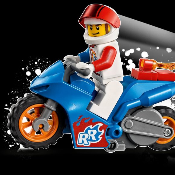 LEGO City Creator Stuntz Rocket Stunt Bike Building Set 60298 - Picture 4 of 8